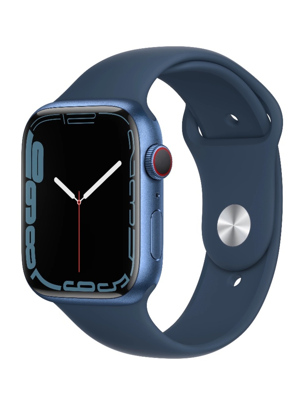 Apple Watch Series 7 45mm Blue Aluminum with Abyss Blue Sport Band